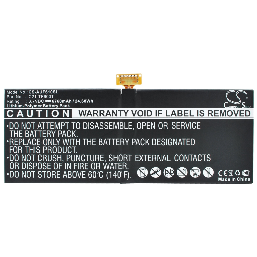 Tablet Battery Asus CS-AUF610SL