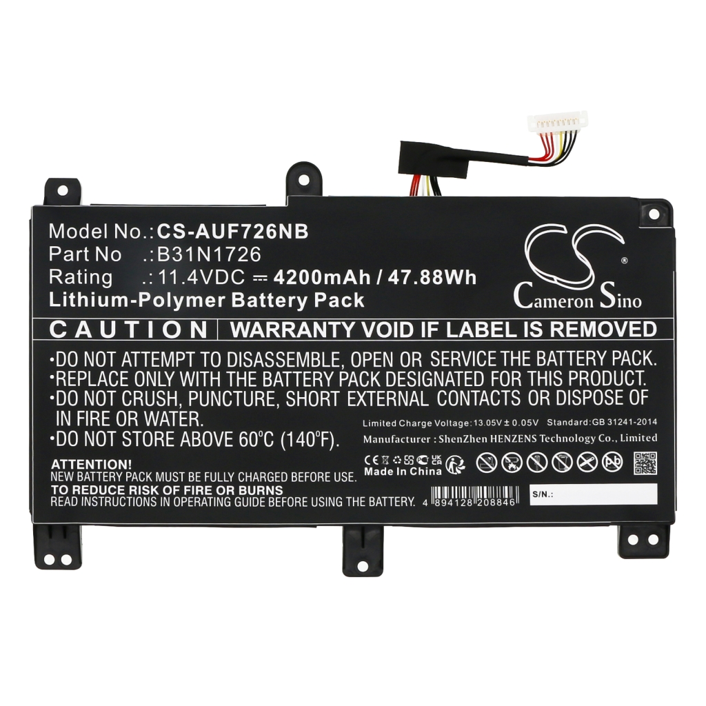 Notebook battery Asus FX505DY-AL021T