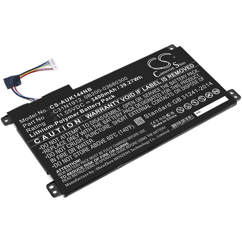 Notebook battery Asus CS-AUK144NB