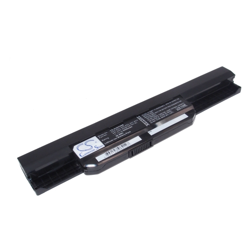 Compatible battery replacement for Asus  A43EI241SV-SL, 0B20-00X50AS, A42-K53, 07G016H31875M, A41-K53...