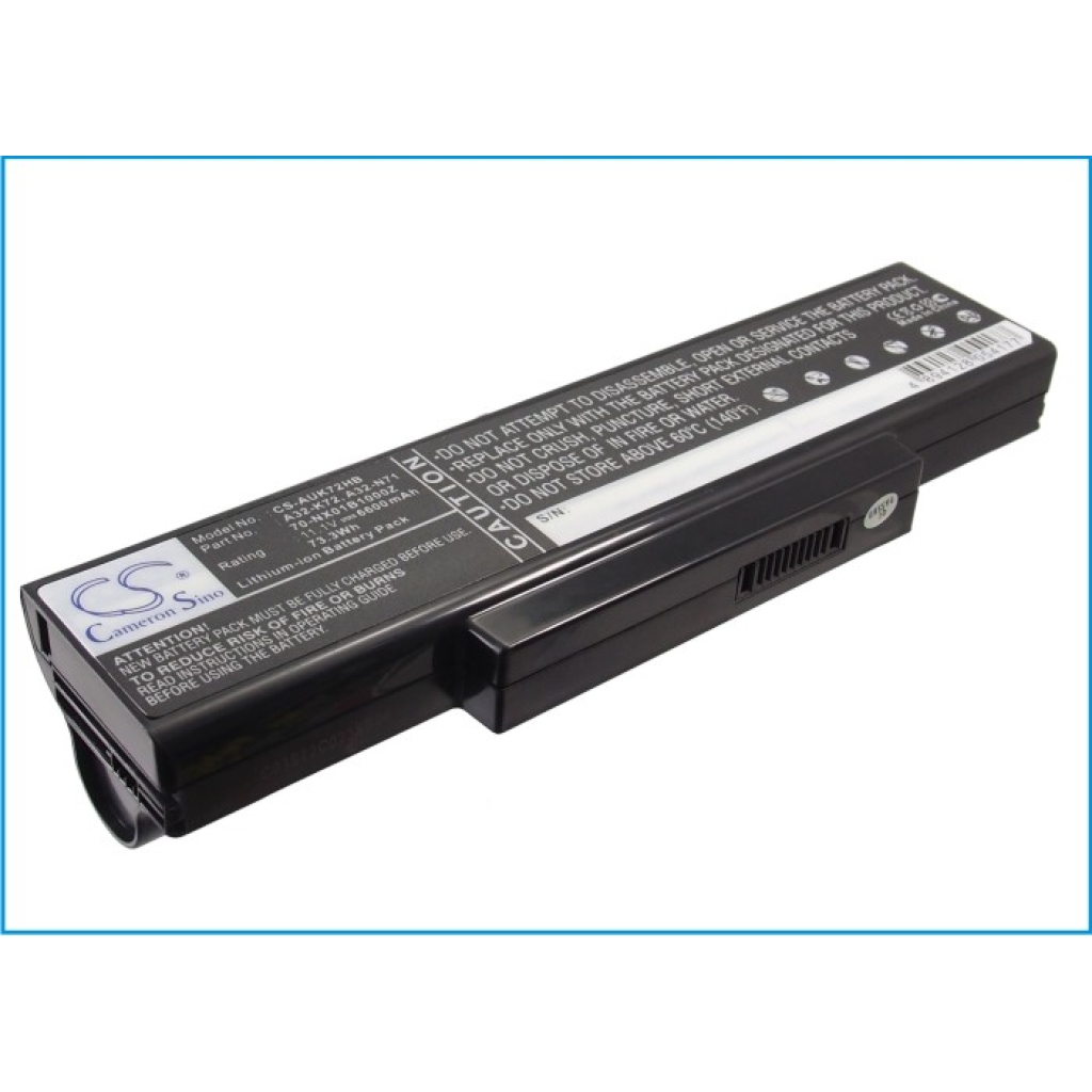 Notebook battery Asus K73