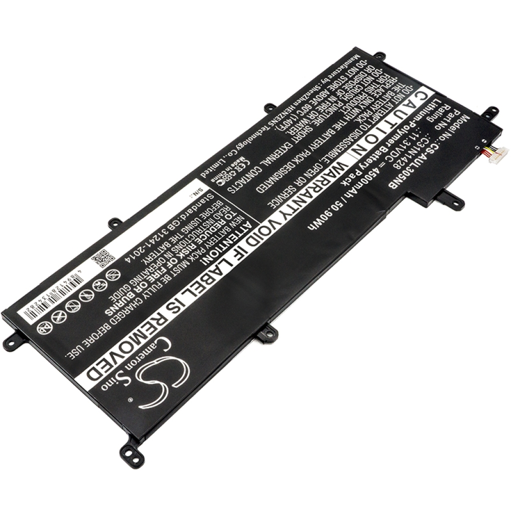 Compatible battery replacement for Asus  C31N1428, 0B200-01450100, 0B200-01450000