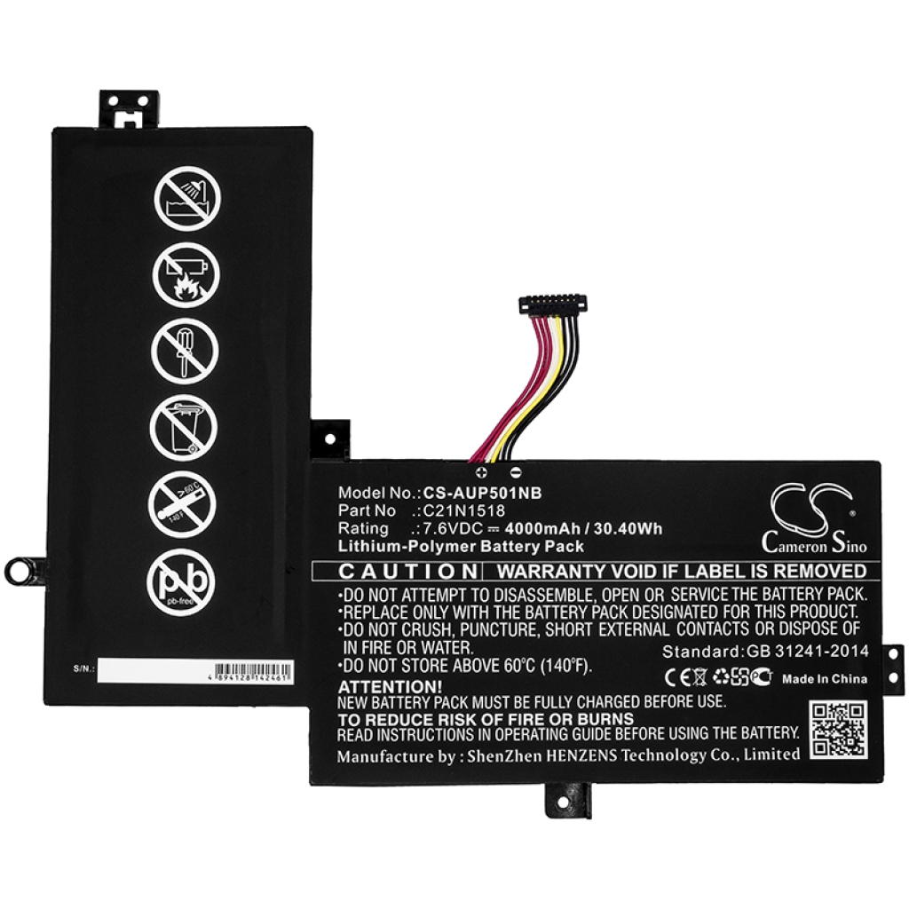 Battery Replaces C21N1518