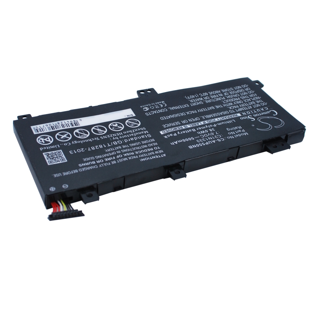 Compatible battery replacement for Asus  C21NI333, 0B200-00860100, C21N1333, 0B200-00860000, 0B200-00860400...