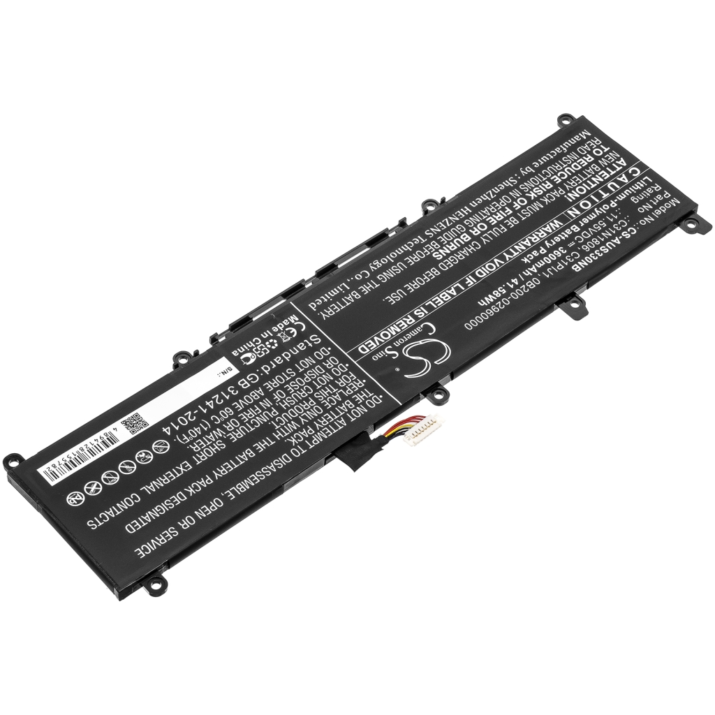 Compatible battery replacement for Asus  0B200-02960000, C31PIJ1, C31N1806, 0B200-03030100, 0B200-03030000