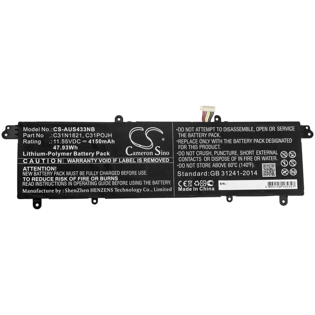 Notebook battery Asus CS-AUS433NB