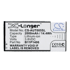 Compatible battery replacement for Asus  B11P1406, 0B200-01110000