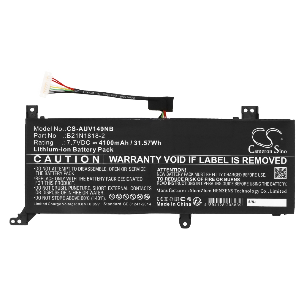 Notebook battery Asus VivoBook 15 X509UJ