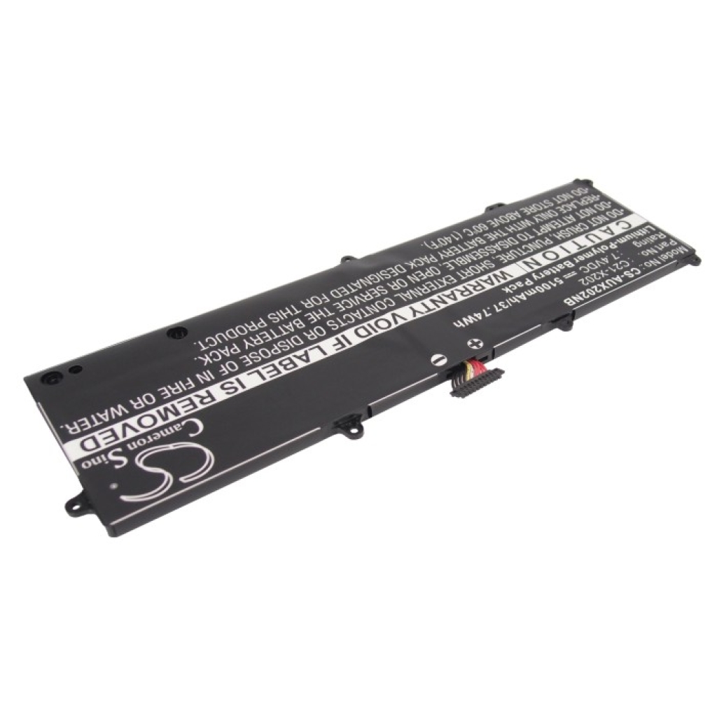 Compatible battery replacement for Asus  C22-X202, C21-X202, 0B200-00230300