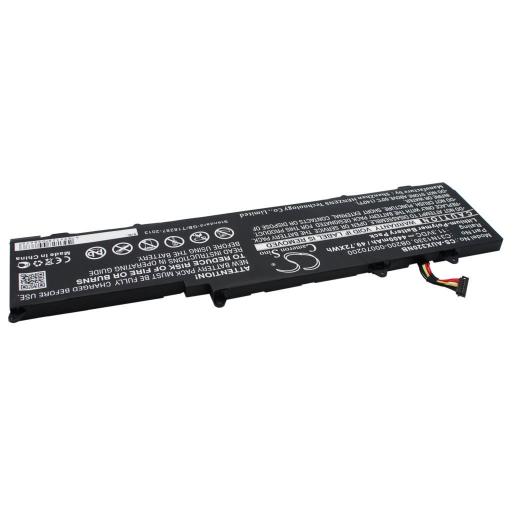 Compatible battery replacement for Asus  C31N1330, 0B200-00070200