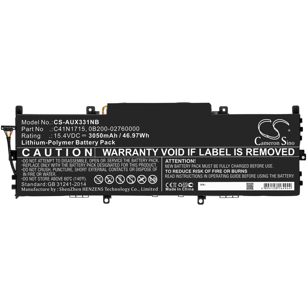 Notebook battery Asus CS-AUX331NB