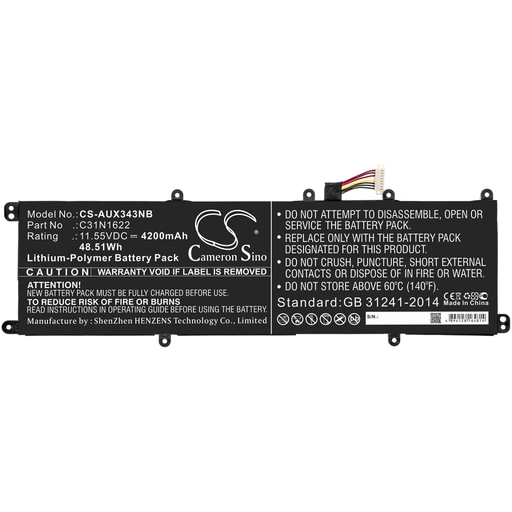 Notebook battery Asus Zenbook UX430UA-GV266T