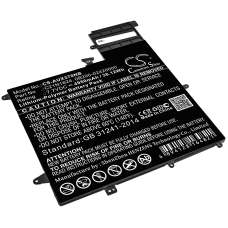 Compatible battery replacement for Asus  C21N1624, 0B200-02420000