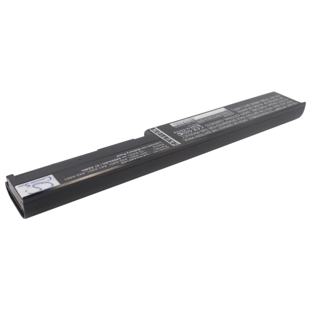 Compatible battery replacement for Asus  A31-X401, 0B110-00140100E-A1A11-205-003U, A42-X401, 0B110-00140000, A41-X401...