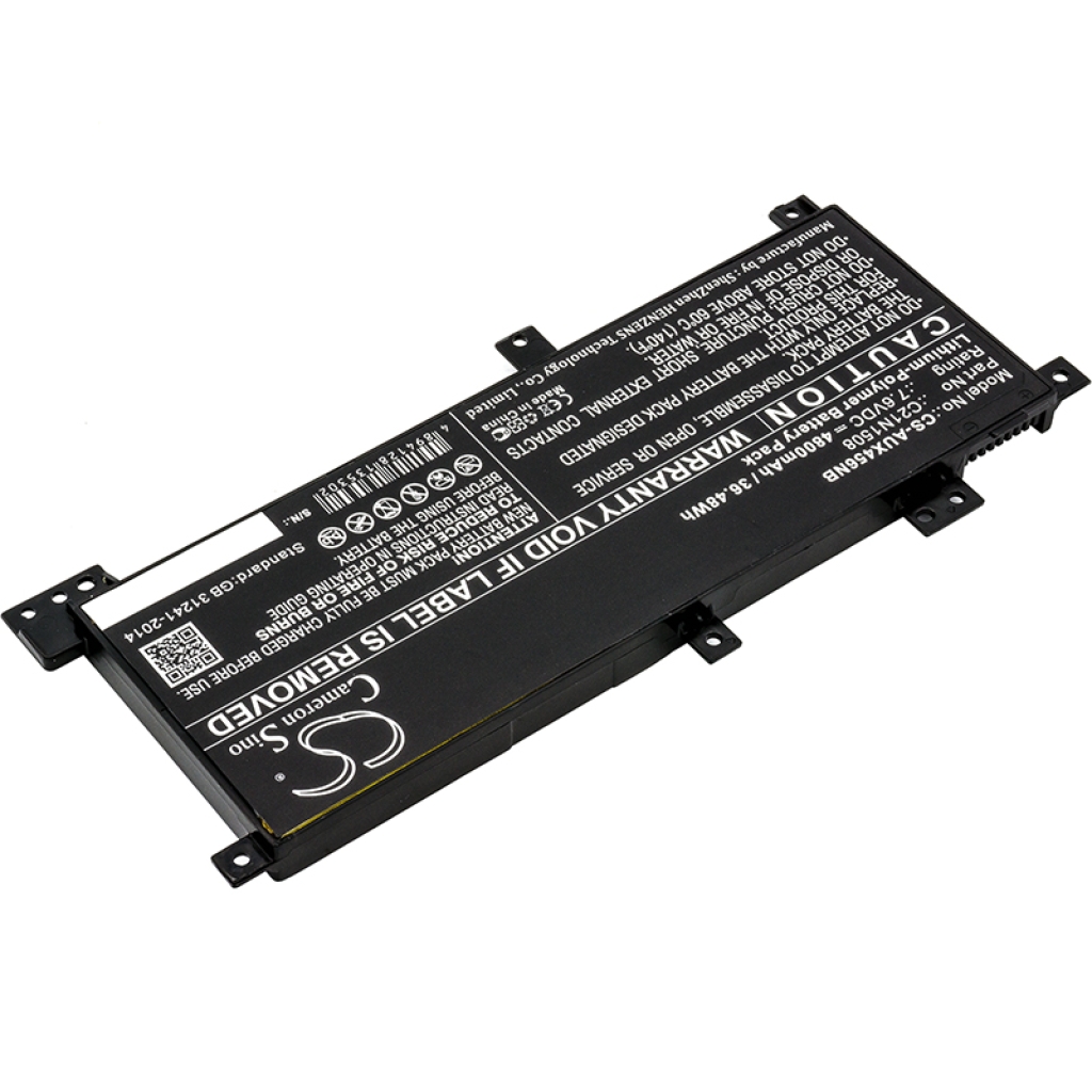 Compatible battery replacement for Asus  C21N1508, 0B200-01740100, 0B200-01740000