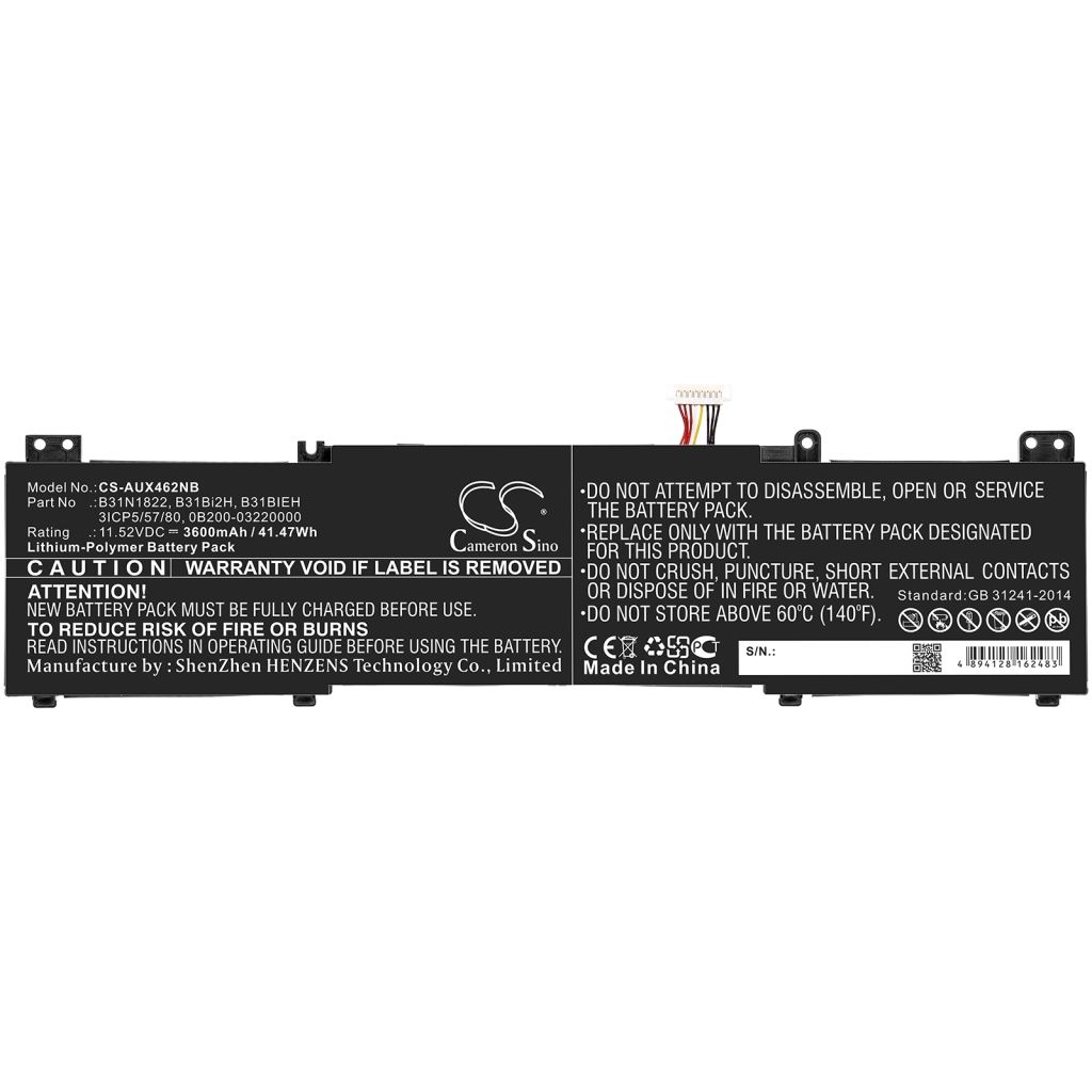 Notebook battery Asus CS-AUX462NB