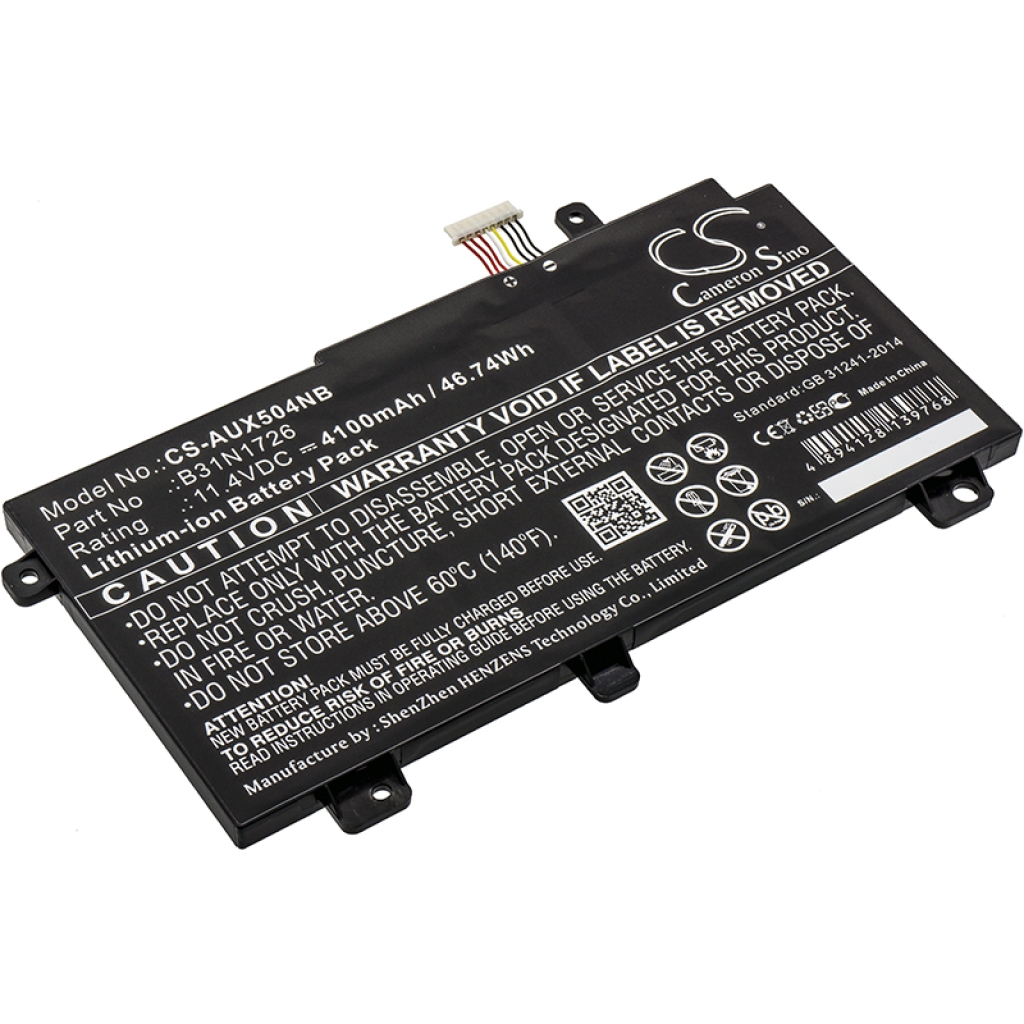 Notebook battery Asus FX504GD-E4292T