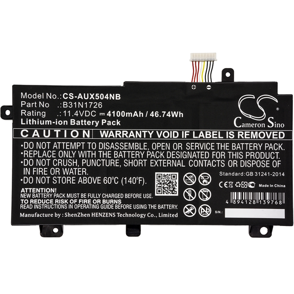 Notebook battery Asus FX504GD-E4292T