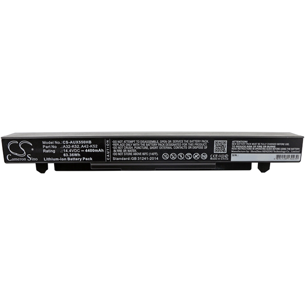 Compatible battery replacement for Asus  A41-X550A, A41-X550