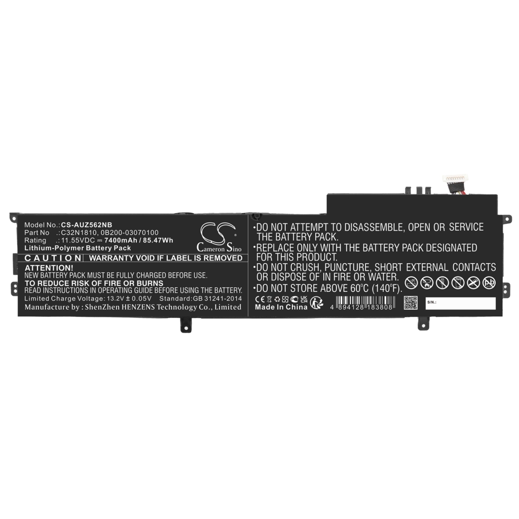 Notebook battery Asus CS-AUZ562NB