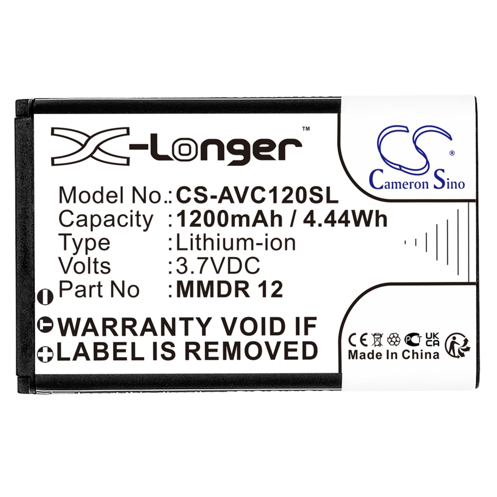 Compatible battery replacement for First  BT60, 523450AR 11-01, Verdit, MMDR 12, EP-500