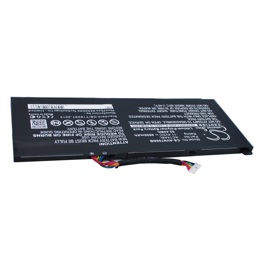 Compatible battery replacement for Acer  934T2119H, KT.00307.003, AC15B7L, AC14A8L(3ICP7/61/80), AC14A8L...