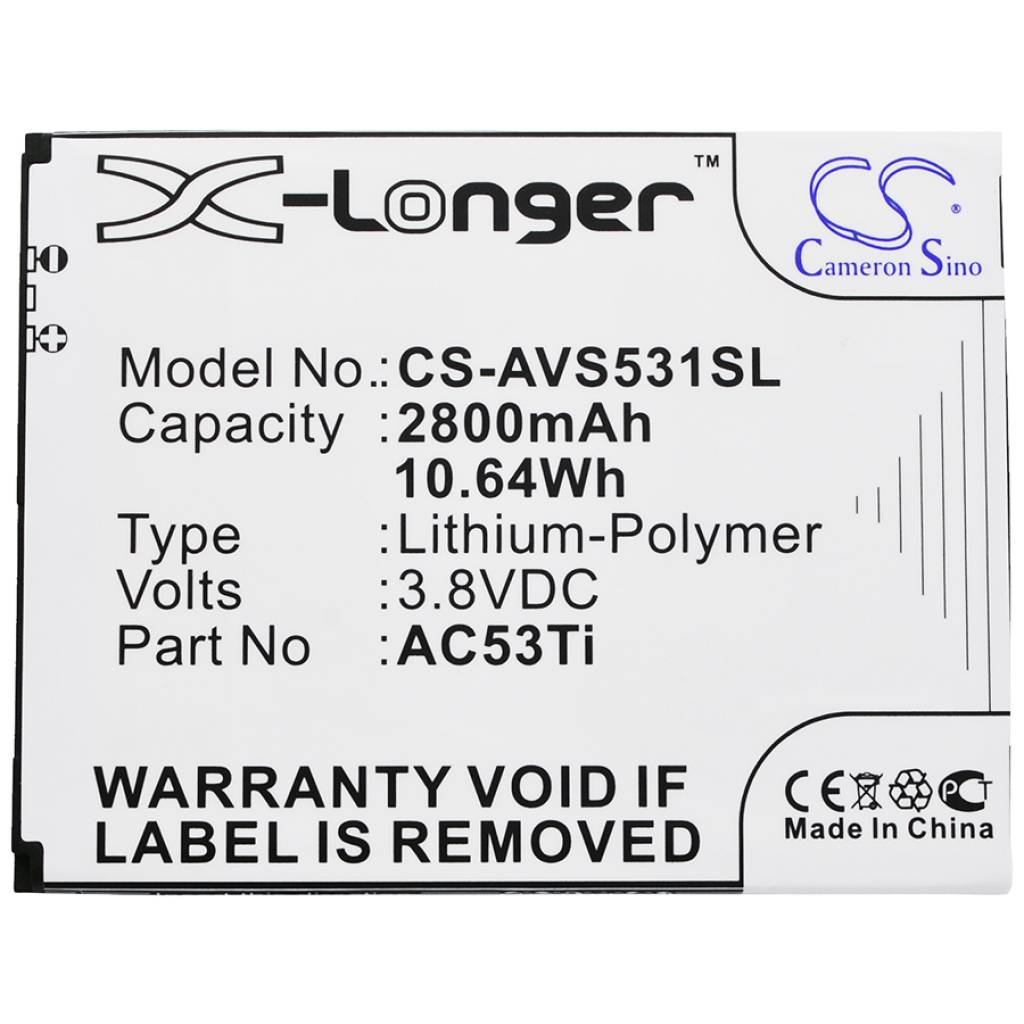 Battery Replaces AC53Ti