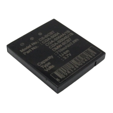 Compatible battery replacement for Panasonic  CGA-S004E/1B, CGA-S004A/1B, CGA-S004A, CGA-S004, DMW-BCB7