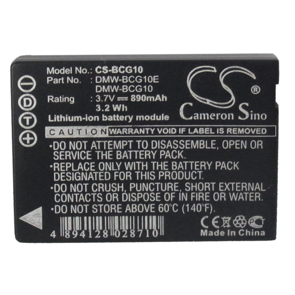 Camera Battery Panasonic Lumix DMC-TZ7EG-R