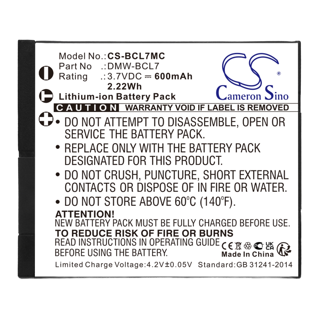 Camera Battery Panasonic Lumix DMC-FH10P