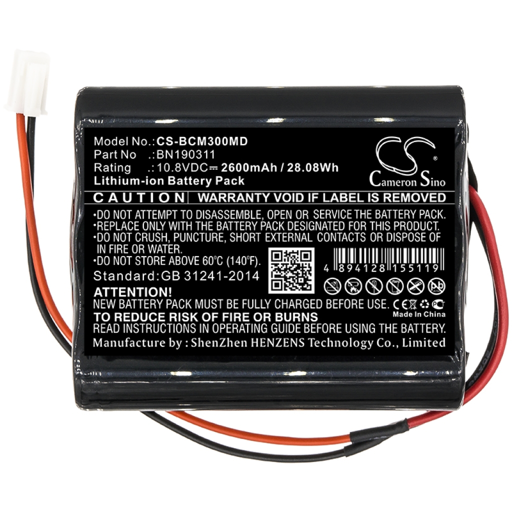 Compatible battery replacement for Bionet BN190311