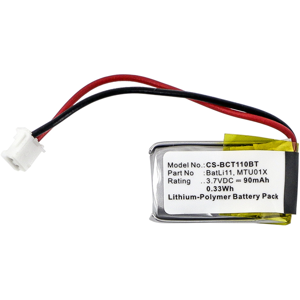 Compatible battery replacement for Logisty  BAT11, S660-22e, MTU01X, BatLi11