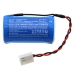 Compatible battery replacement for Daitem  BATLi01, BAT01, FAS 890, BAL3, D8900...