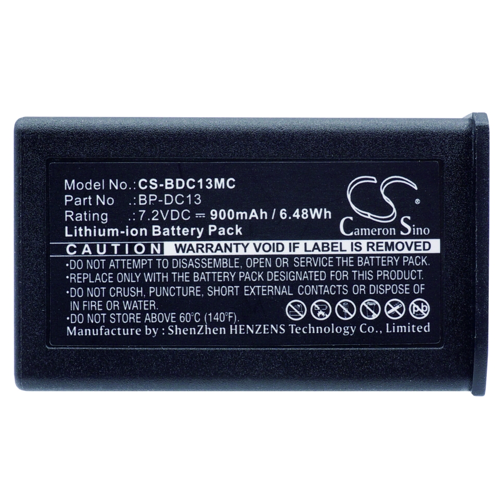 Compatible battery replacement for LEICA  BP-DC13