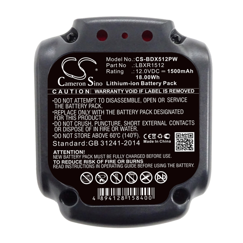 Battery industrial Black 