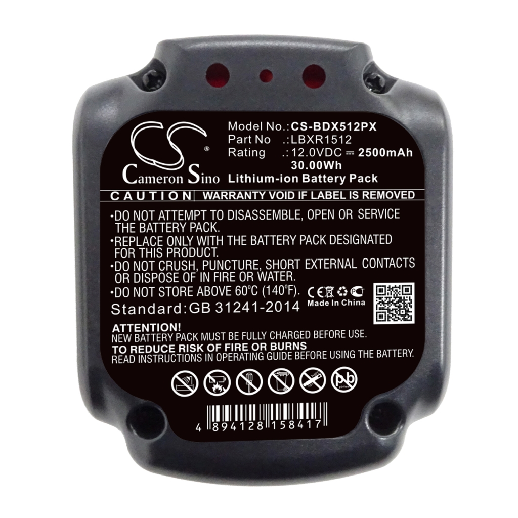 Battery industrial Black 