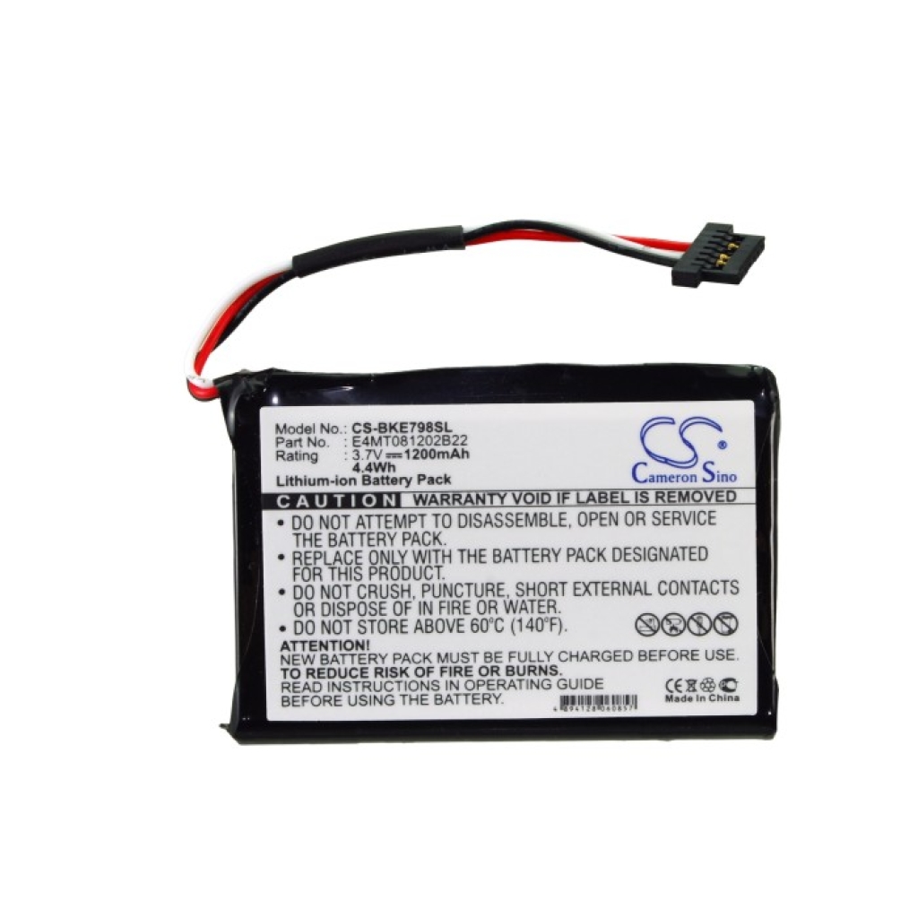 GPS, Navigator Battery Becker CS-BKE798SL