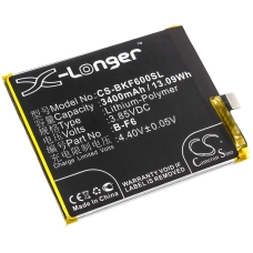 Compatible battery replacement for BBK B-F6