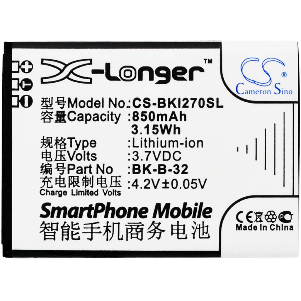 Battery Replaces BK-B-32