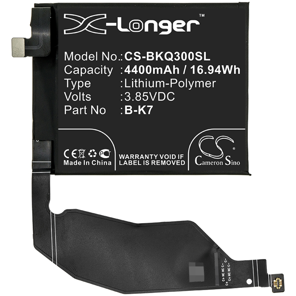 Battery Replaces B-K7