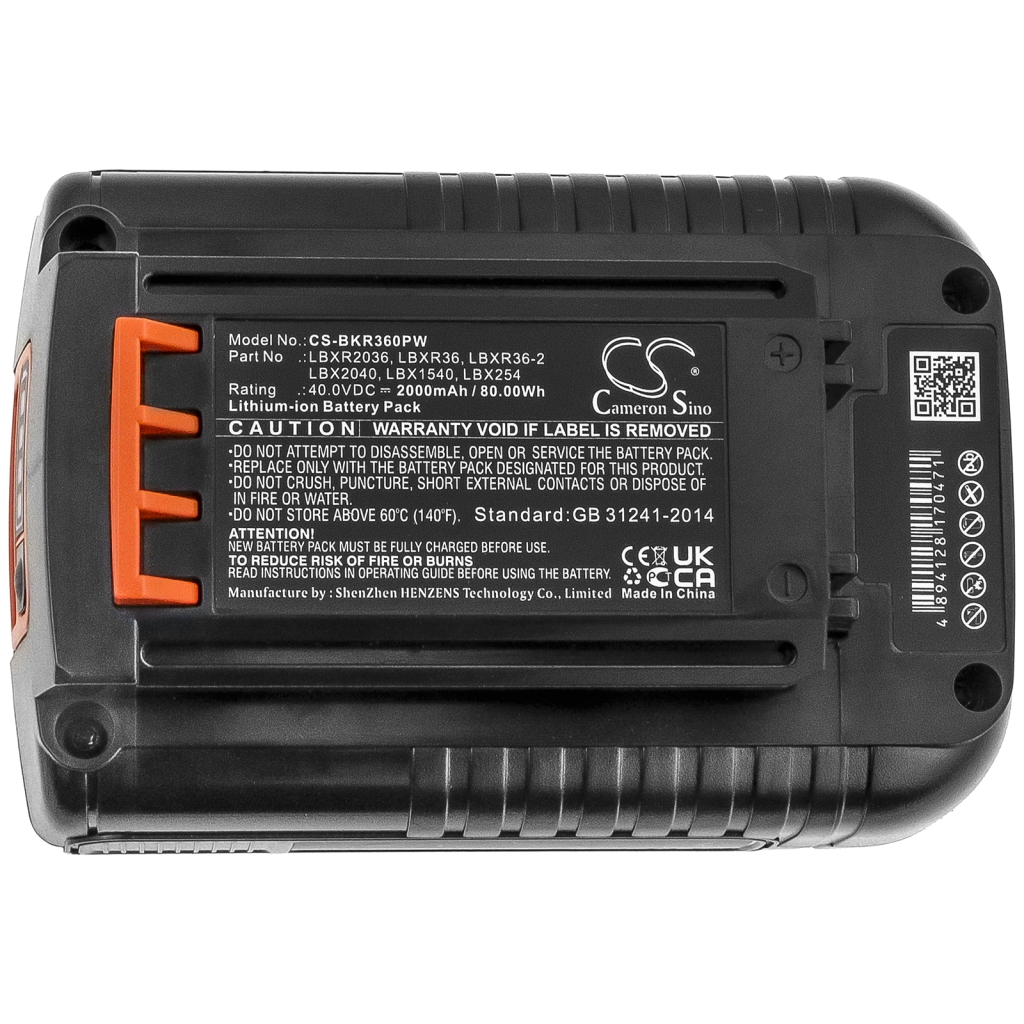 Battery industrial Black 