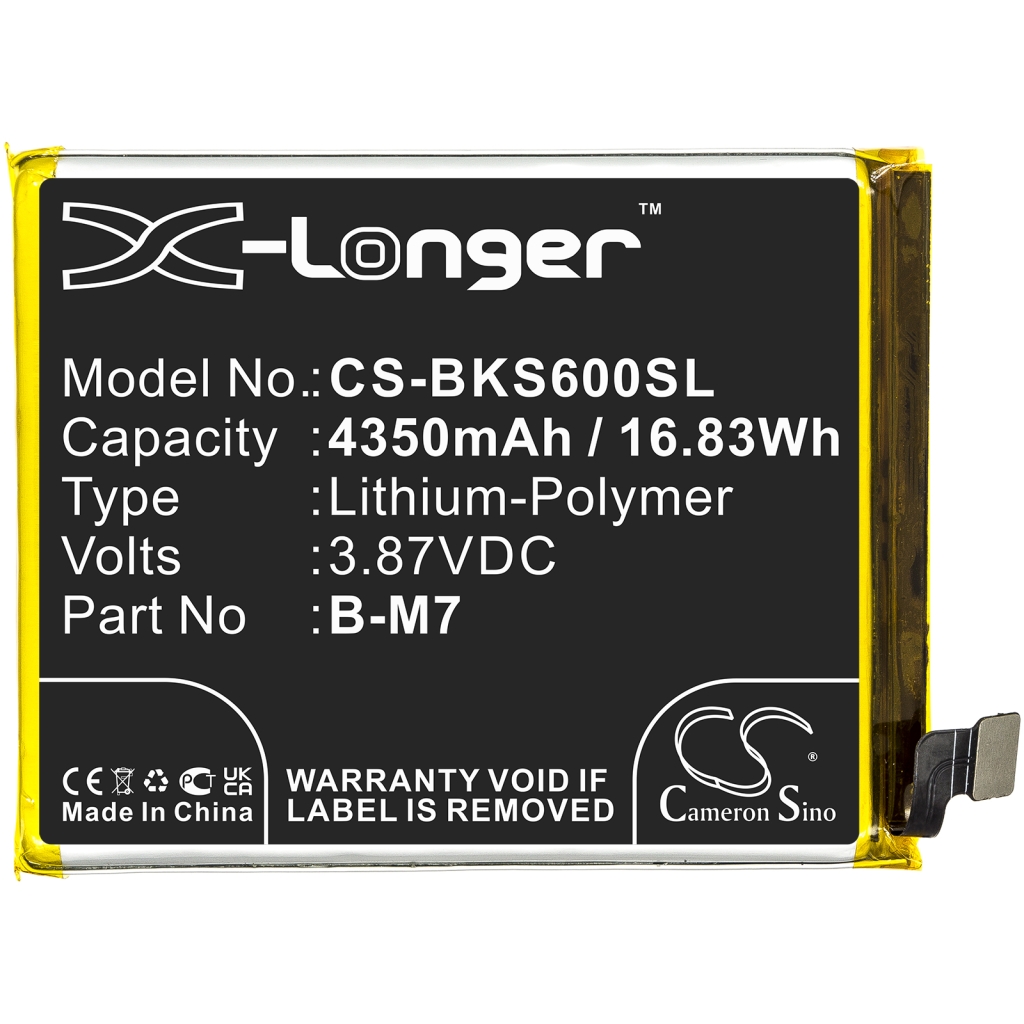 Compatible battery replacement for Vivo  B-M7