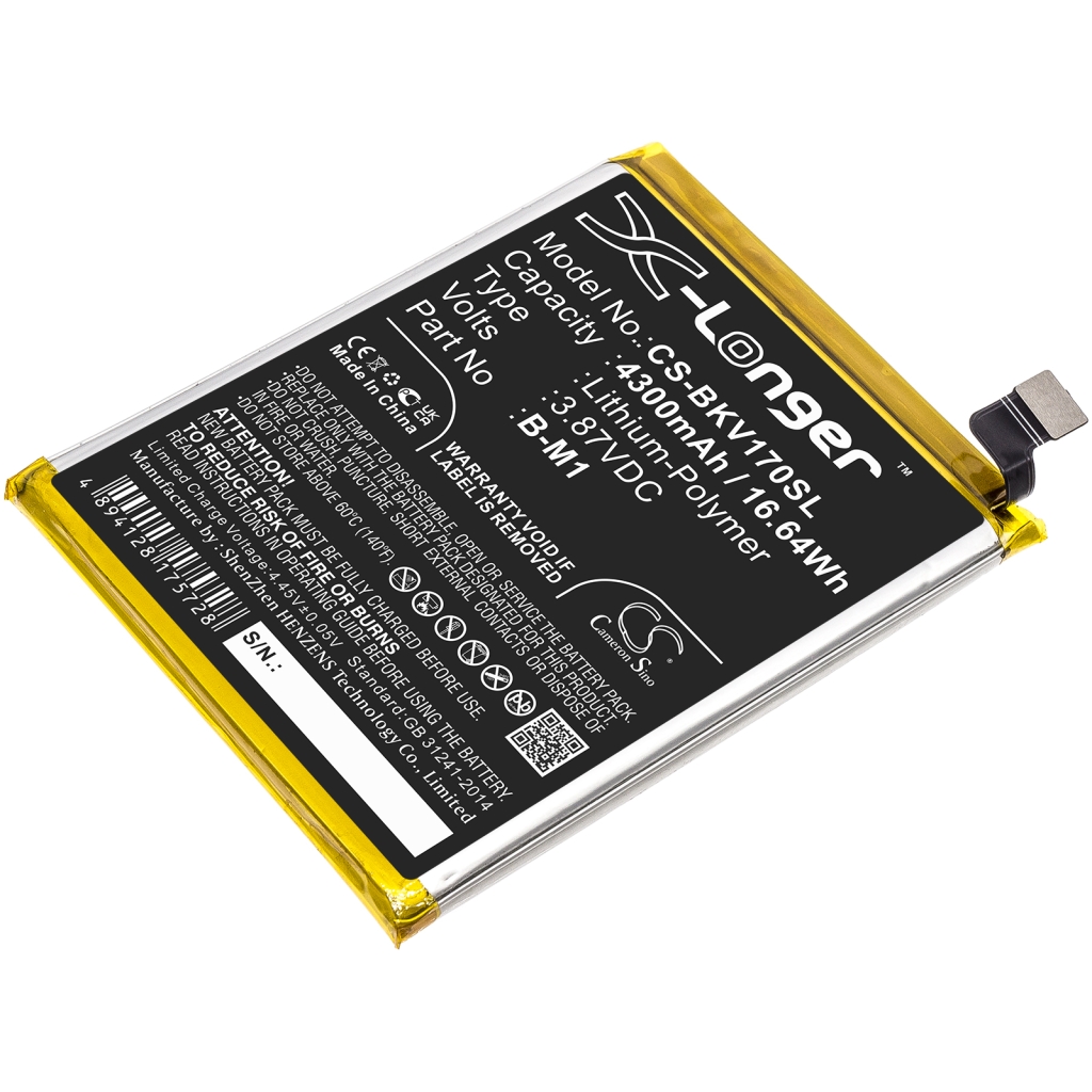 Compatible battery replacement for Vivo  B-M1