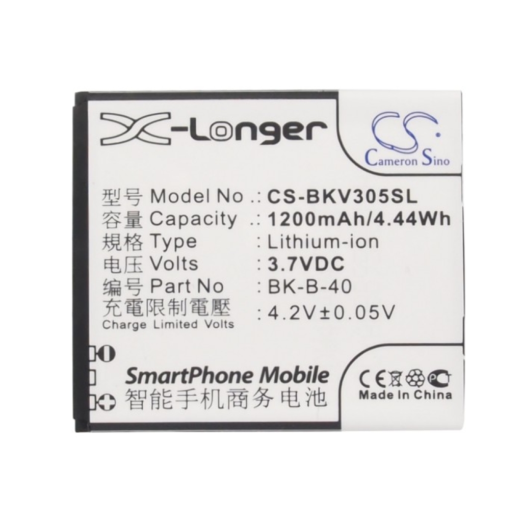 Mobile Phone Battery BBK CS-BKV305SL