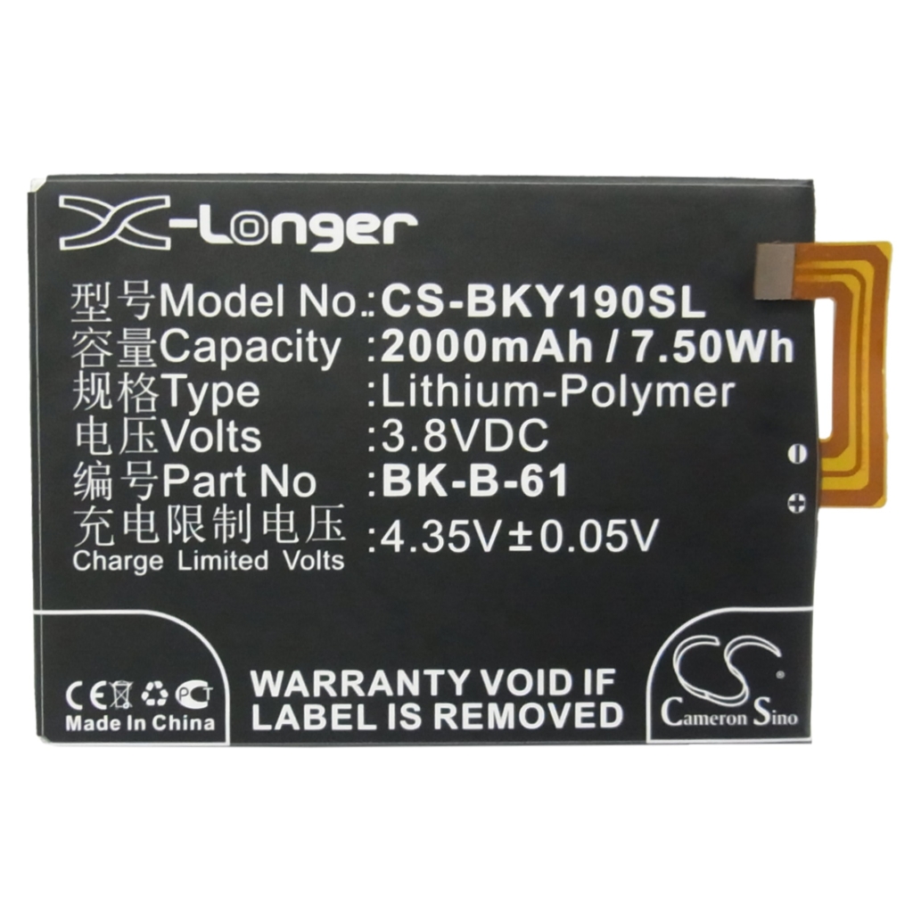 Mobile Phone Battery BBK CS-BKY190SL