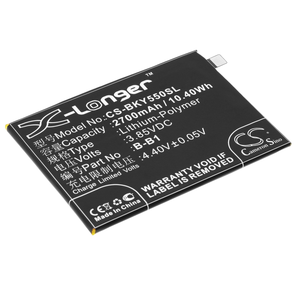 Compatible battery replacement for BBK  B-B1