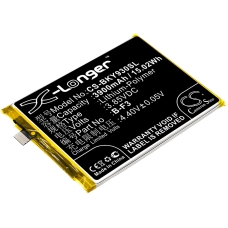 Compatible battery replacement for BBK B-F3