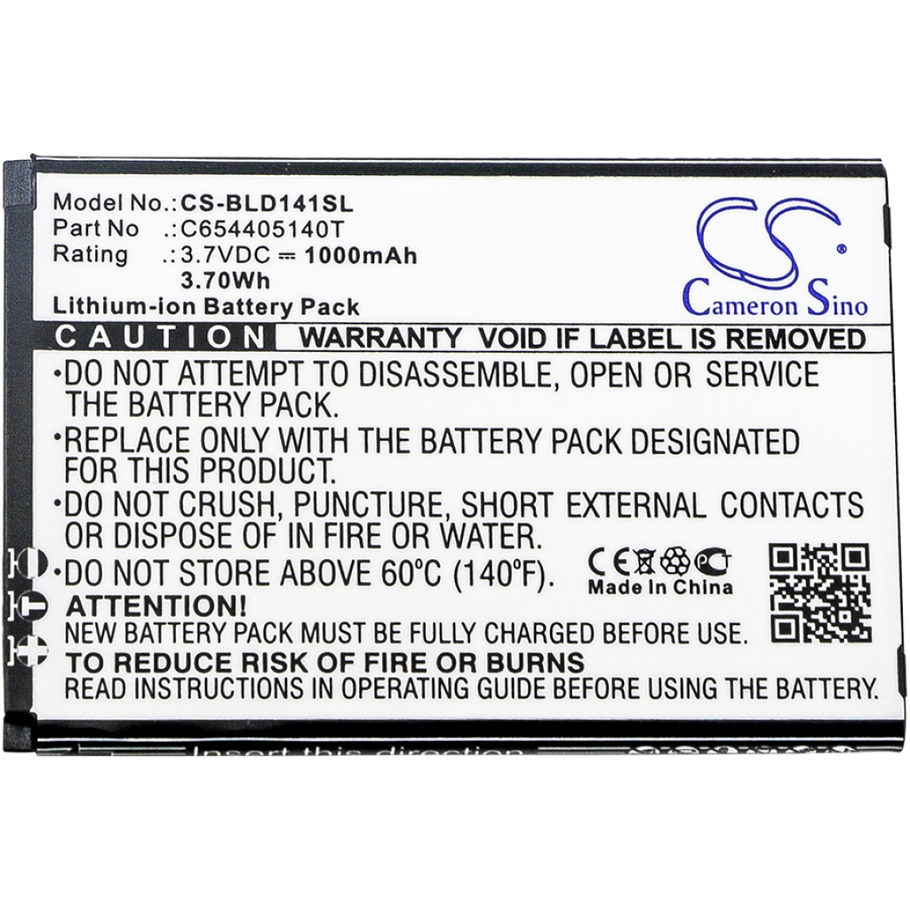 Battery Replaces C654405140T