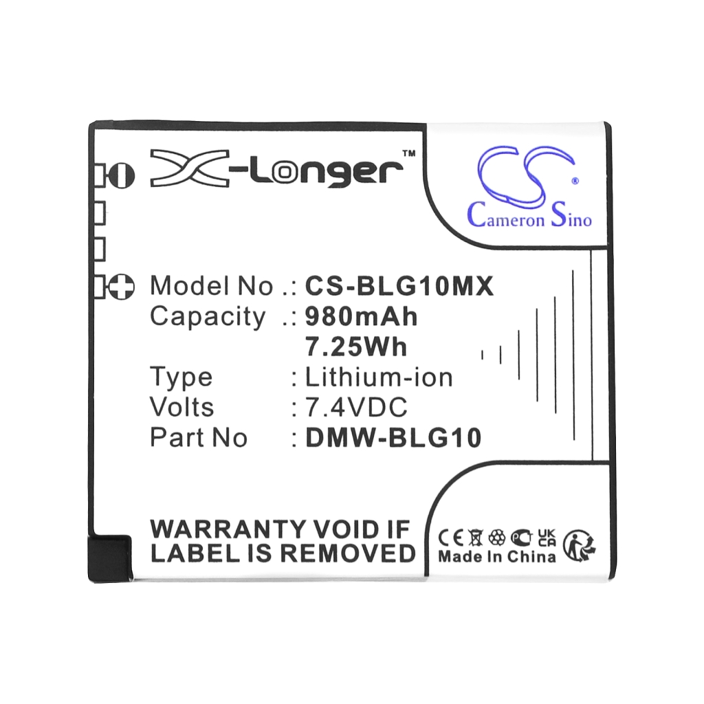 Camera Battery Panasonic Lumix DMC-TZ85