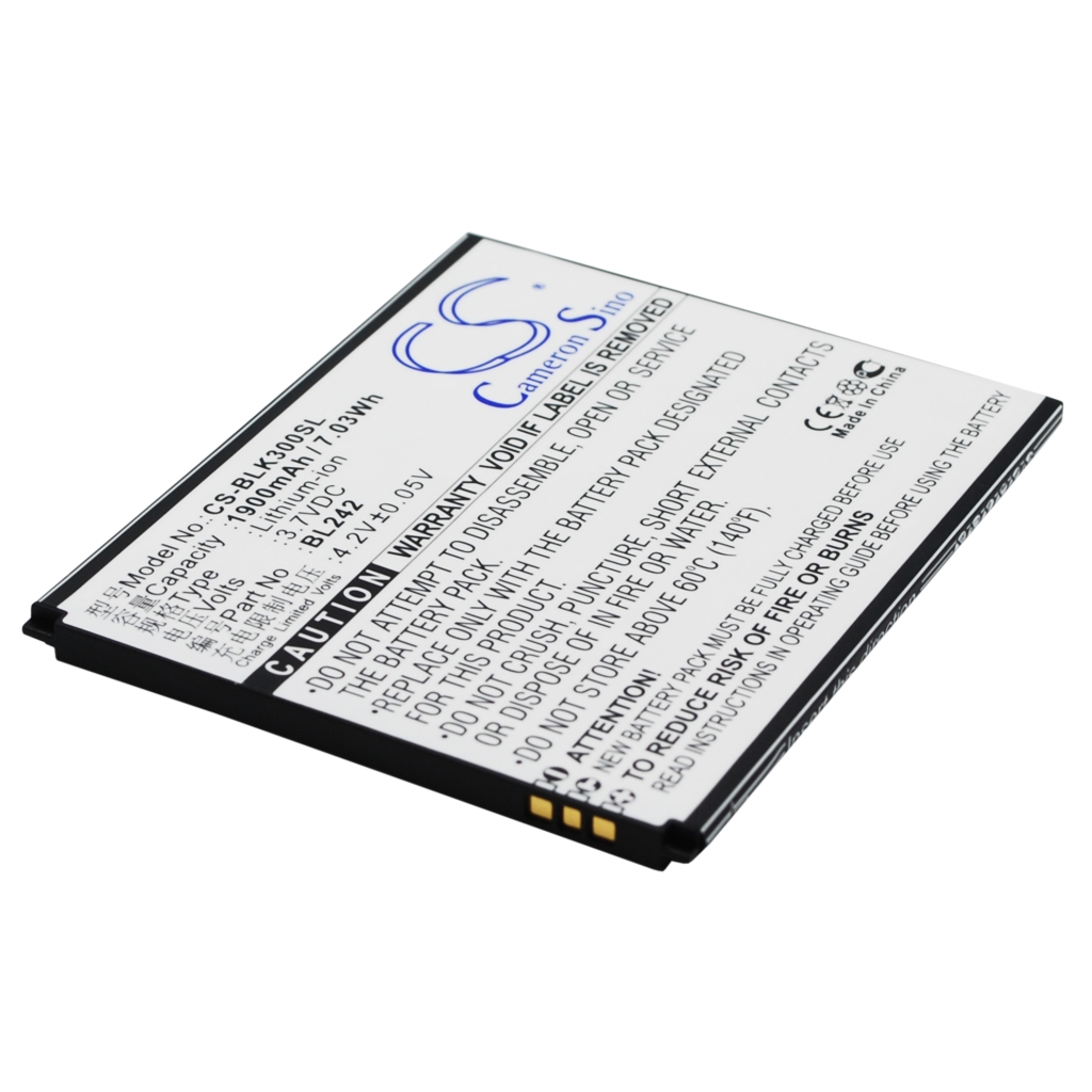 Compatible battery replacement for LENOVO  BL242